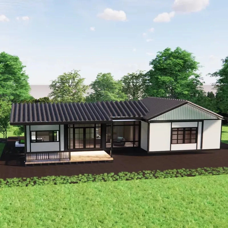 Double Wing Expansion 20ft 40ft Steel Container House Durable Environmentally Friendly for Office Bedroom Villa Hotel Tiny House