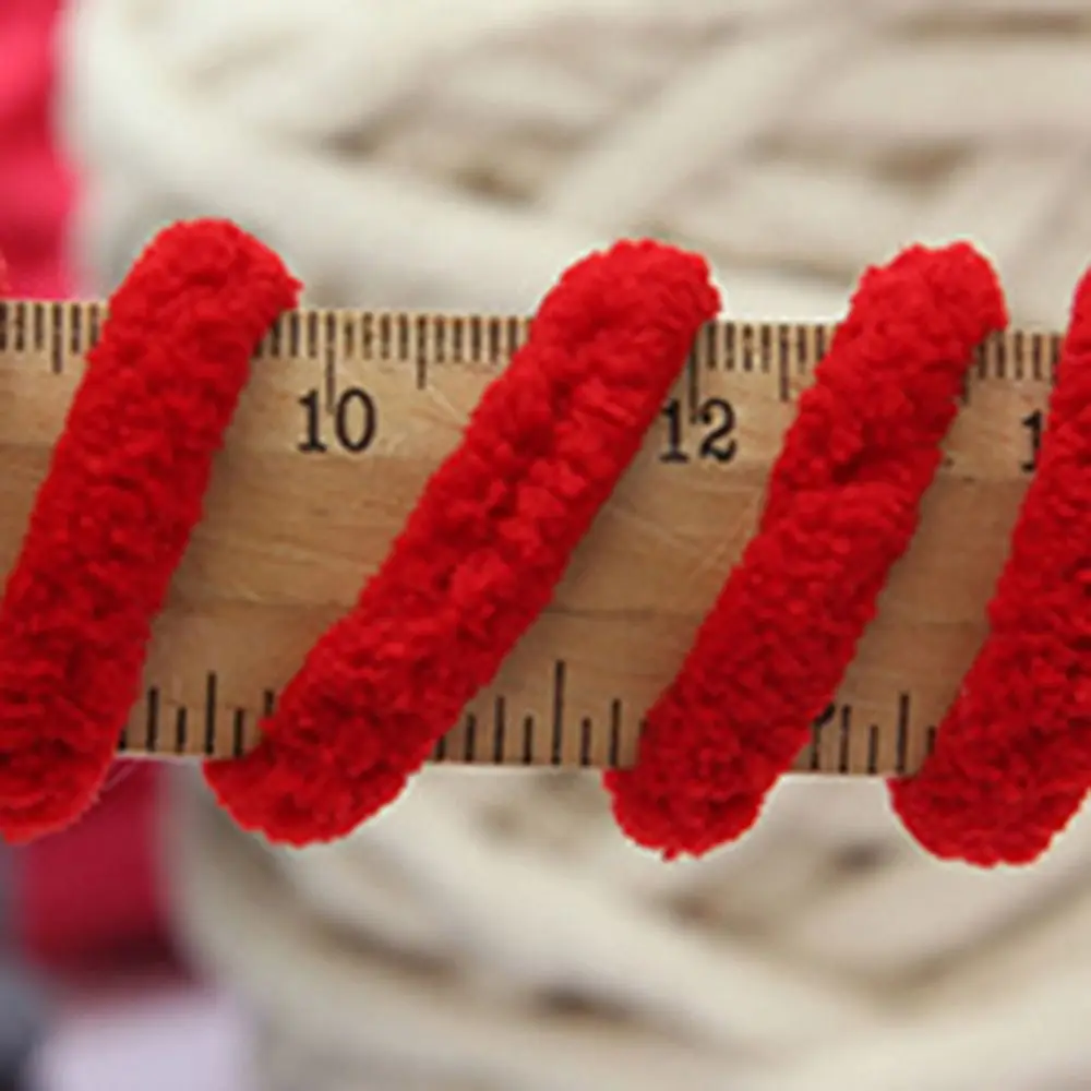 

Пряжа акриловая для ручного вязания, 100 г, разноцветная, мягкая, для крючка, с эффектом ледяной полоски, тканая нить