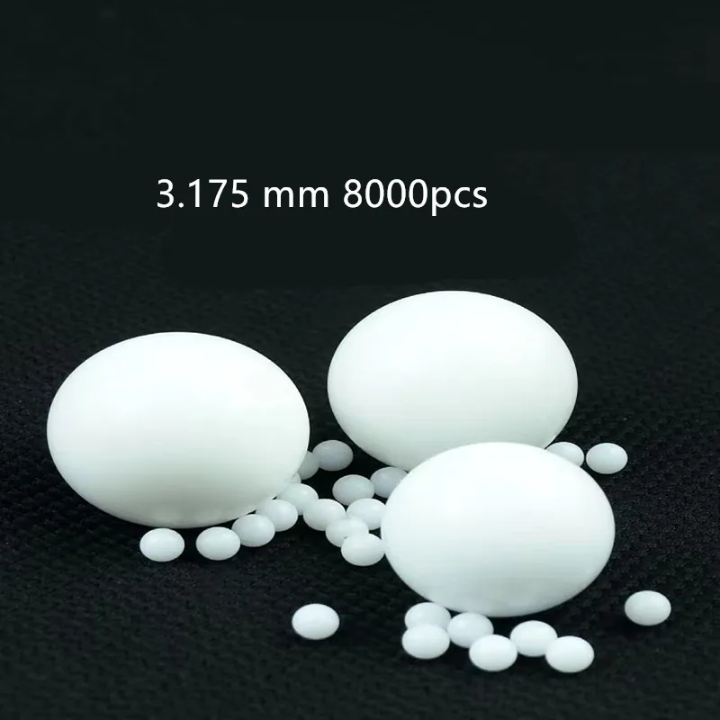 Custom order 8000pcs 3.175 m Pom  bearing ,8000pcs 3.175 mm Glass Balls