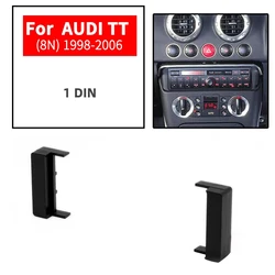 One din Car Radio Fascia frame For  AUDI TT (8N) 1998-2006 Dash Facia Panel Stereo Audio Bezel dash Mount DVD Player Kit Auto