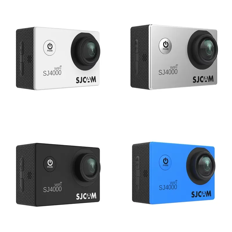 SJCAM SJ4000 4K Dual-screen Waterproof Camera Underwater Stabilization Sport Camera With 5X Zoom For Cycling, Diving, Vlog