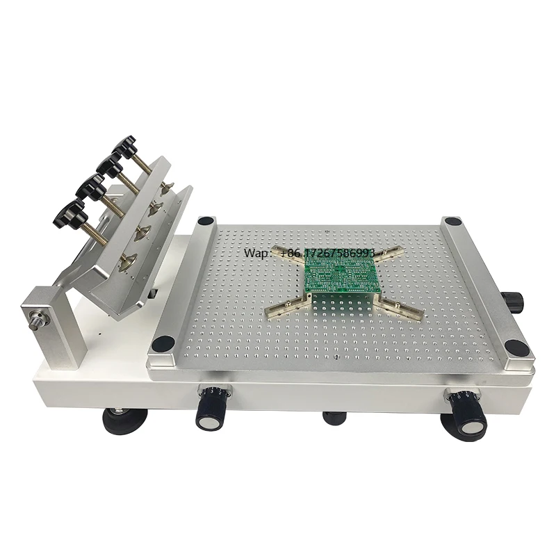 

Ly Upgraded Oil Pressure Chip Repair Solder Paste Printer Manual Silkscreen Printer Red Glue Printing Platform Max Print Size