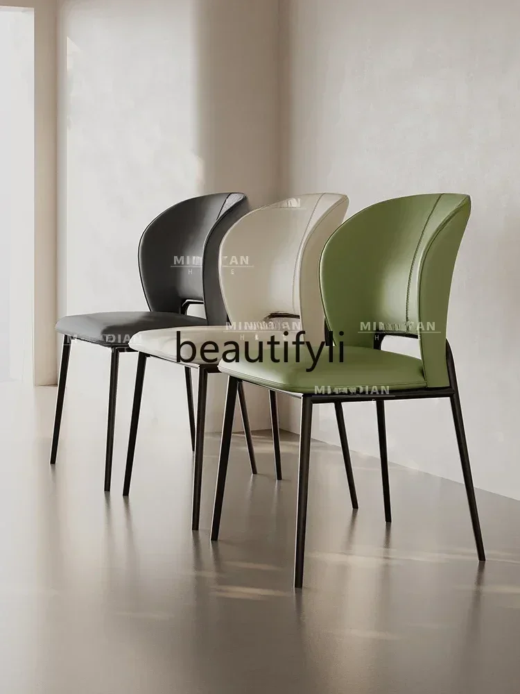 S1S Dining chair household light luxury minimalist high-end designer chair Nordic modern simplicity