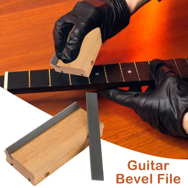 

Guitar Fret File 3/23/35 Degree Fret Dressing File Luthier Tool Deburring Rounding Shaping Supplies For Electric Bass Mandolin