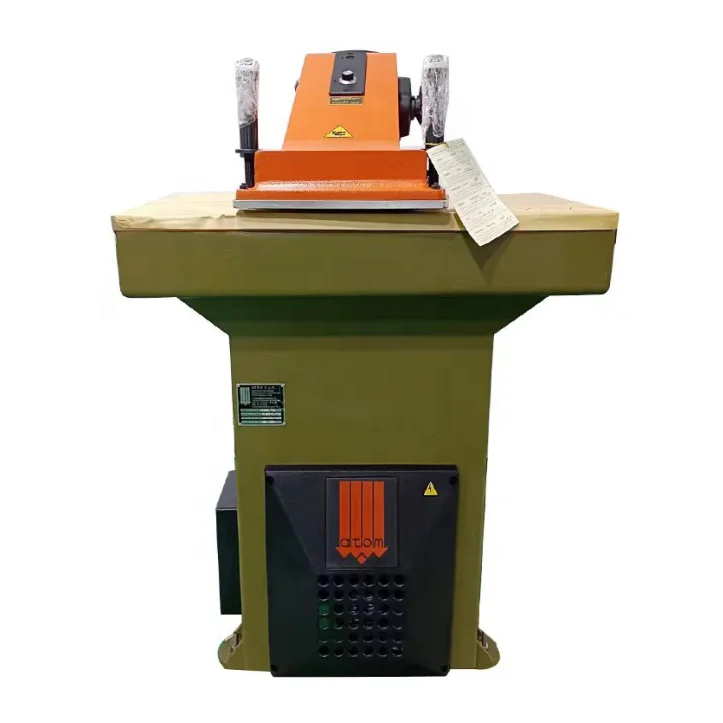 VS922 Leather Shoe Cutting Machine Automatic Hydraulic Swing Arm Clicker Press Die Cutting Press Machine