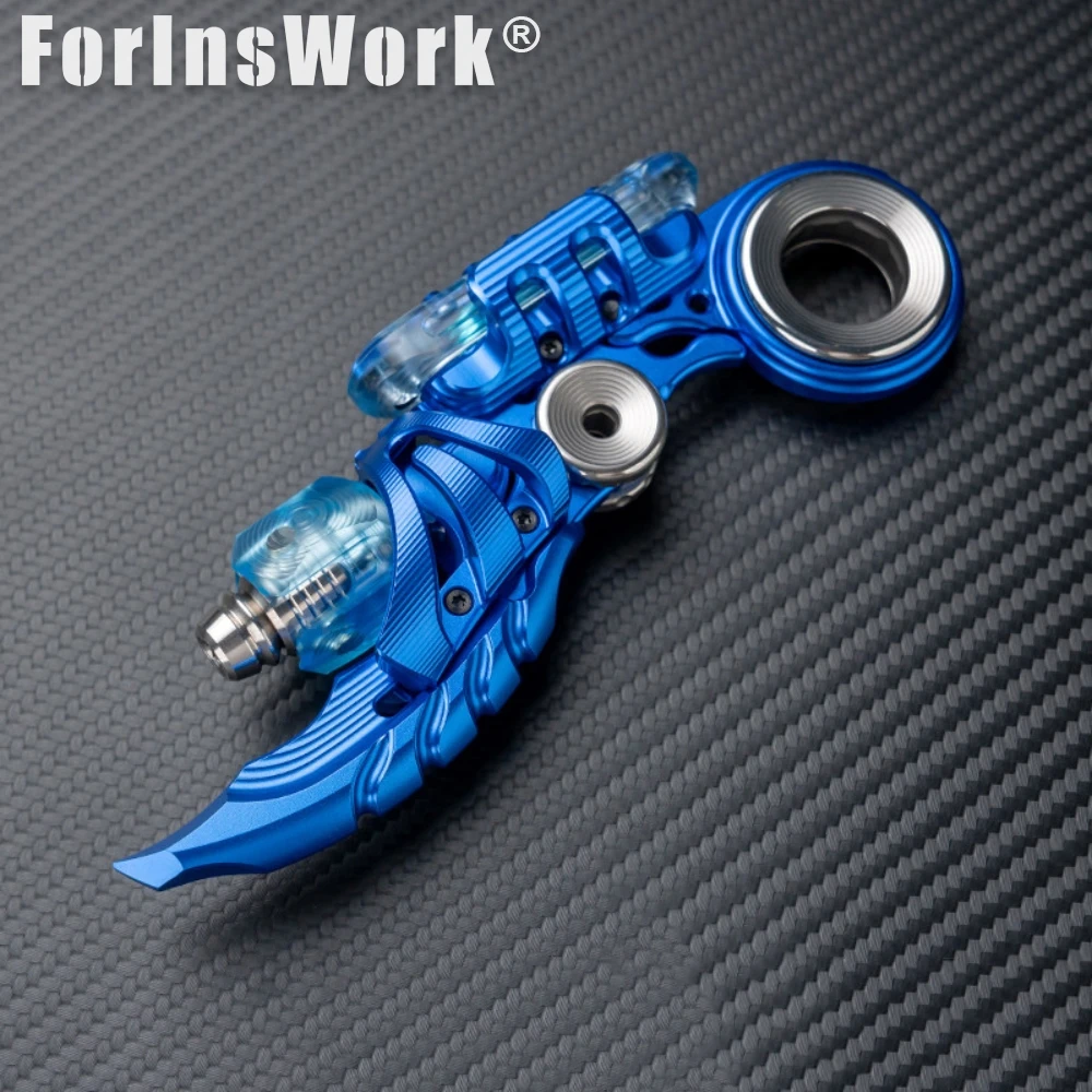 WANWU EDC PMMA + Aluminum Alloy Exoskeleton Mechanical Magnetic Sliders Accessories Stress Relief Toy