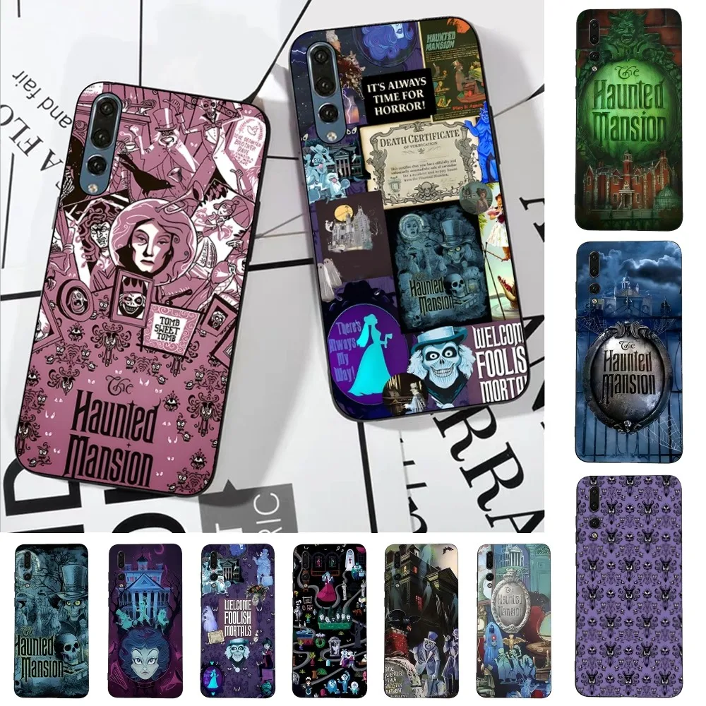 H-Haunted Mansion Phone Case For Huawei P 8 9 10 20 30 40 50 Pro Lite Psmart Honor 10 lite 70 Mate 20lite