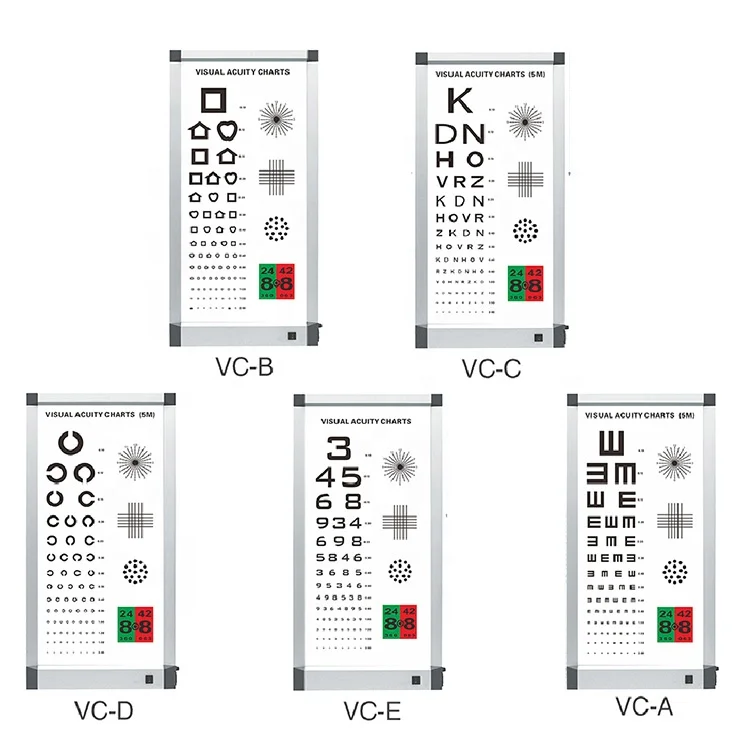 VC-C Factory Price China Optical Instrument Eye Test LED Vision Chart