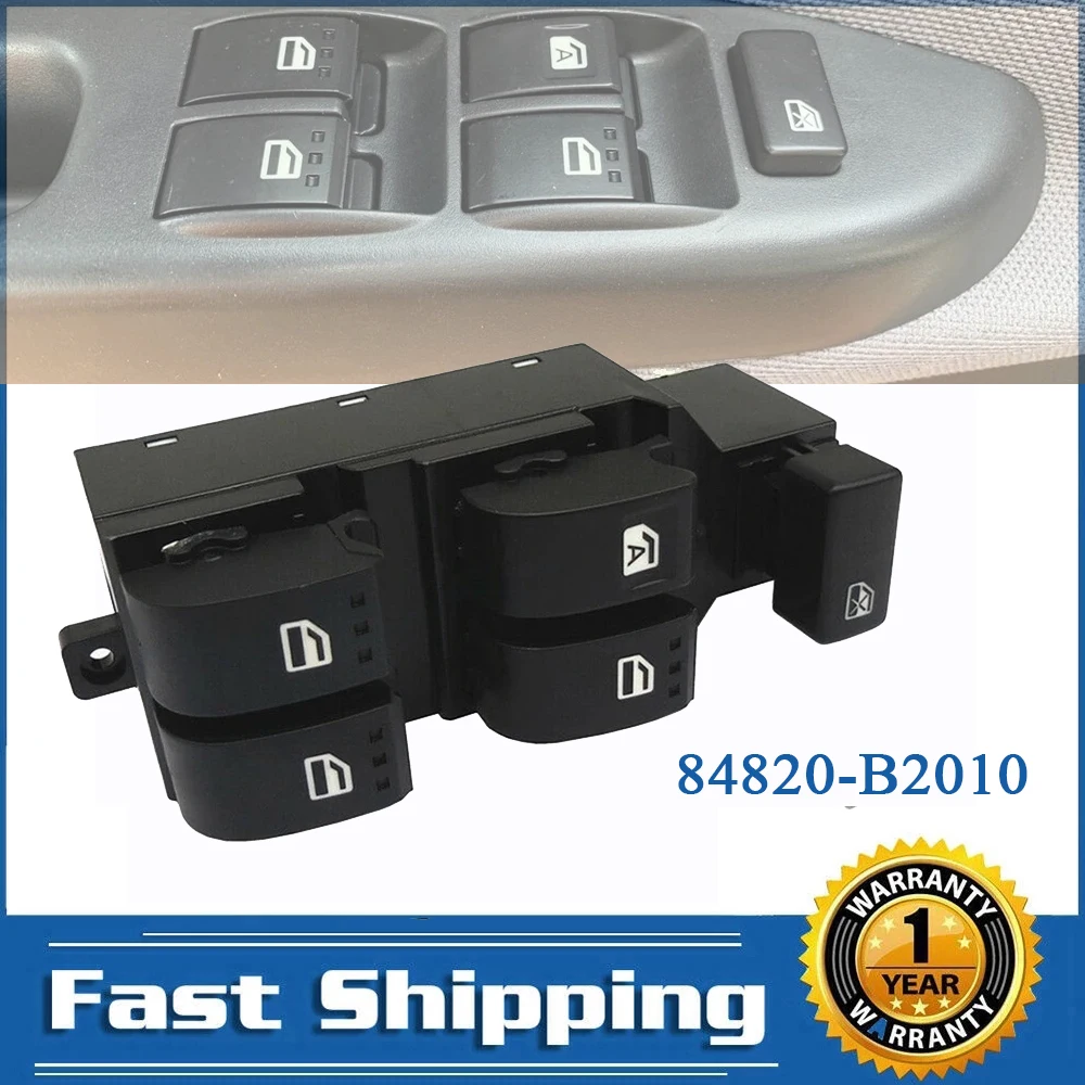 

Front LHD RHD Power Main Window Lifter Button Control Switch for Toyota Daihatsu sirion Avanza BB 84820B2010 Car Accessories