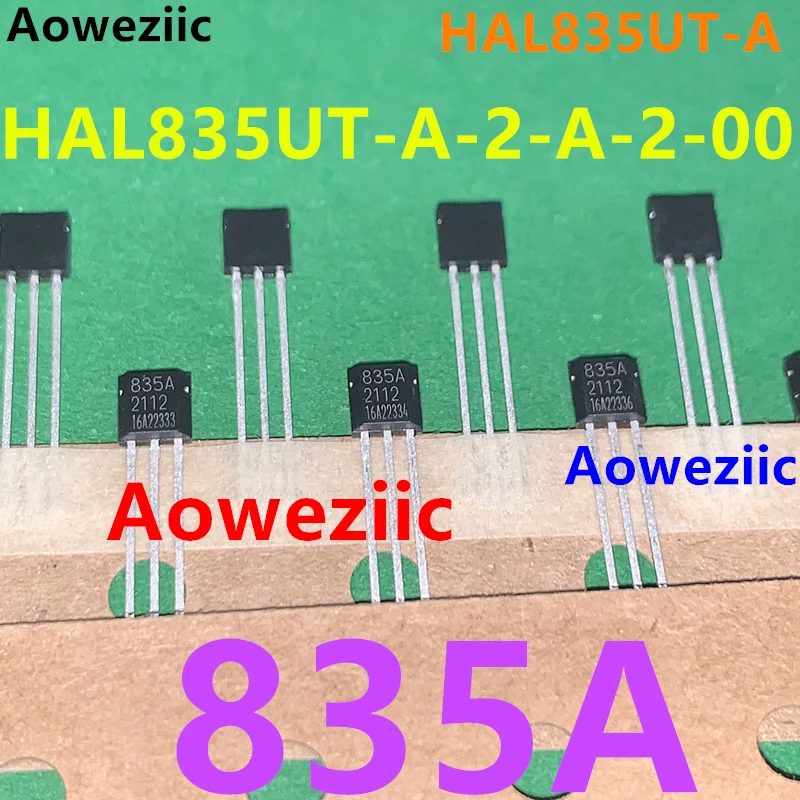 Aoweziic 5Pcs/Lot HAL835UT-A-2-A-2-00 HAL835UT-A 835A Programmable Hall Sensor Accelerator Pedal Angle Position Detection