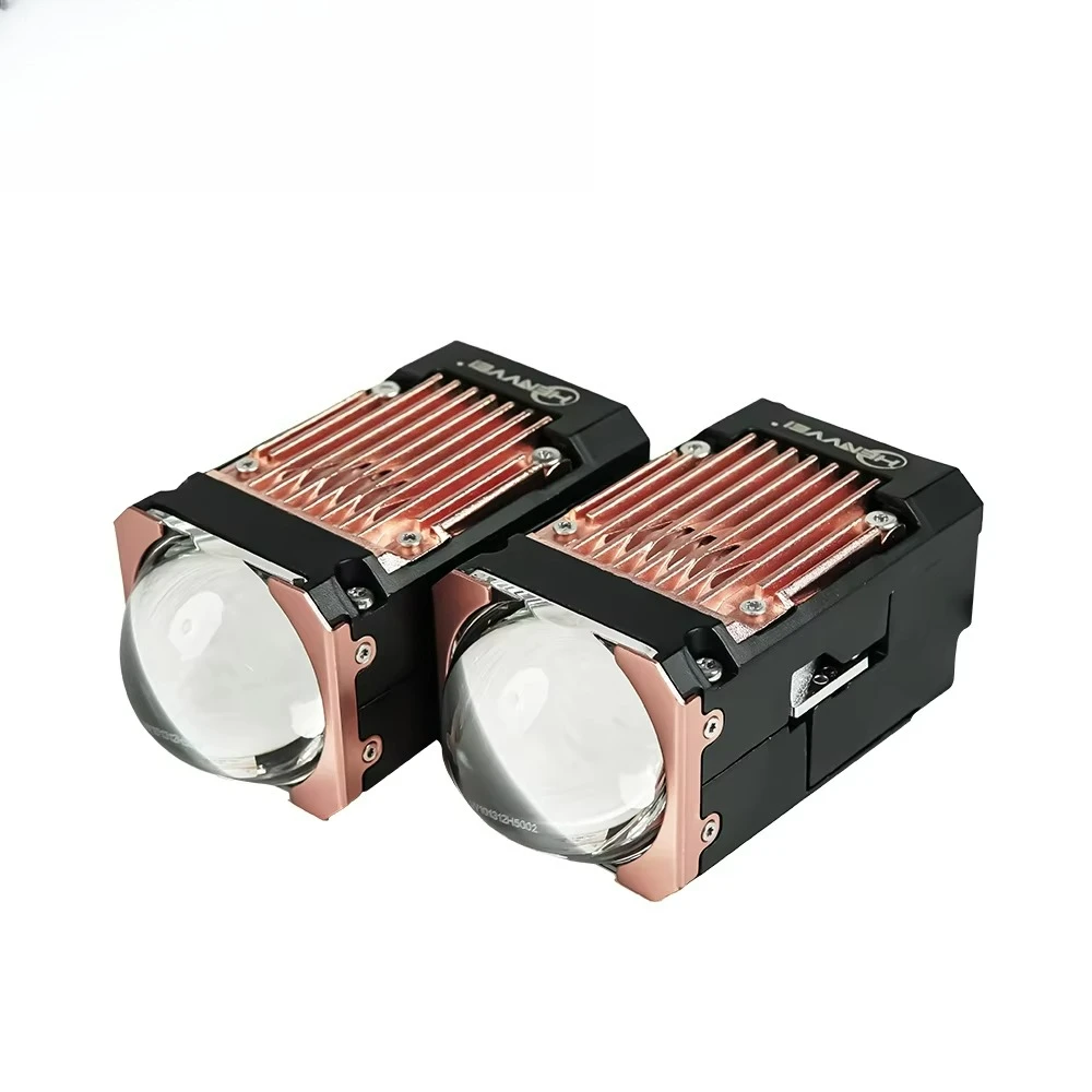 Flagship quality 1.8-inch 71W far and near light headlamp double lamp cup LED module for headlamp upgrade