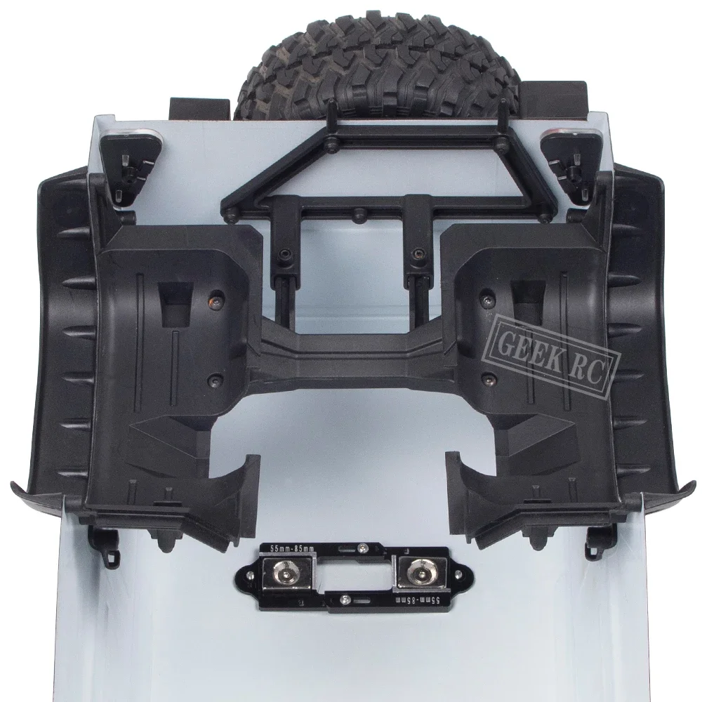 Postes magnéticos ajustables para coche, carcasa magnética Invisible para 1/10 RC Crawler Axial SCX10 TRX4 TRX-6, 55-85mm, 4 Uds.