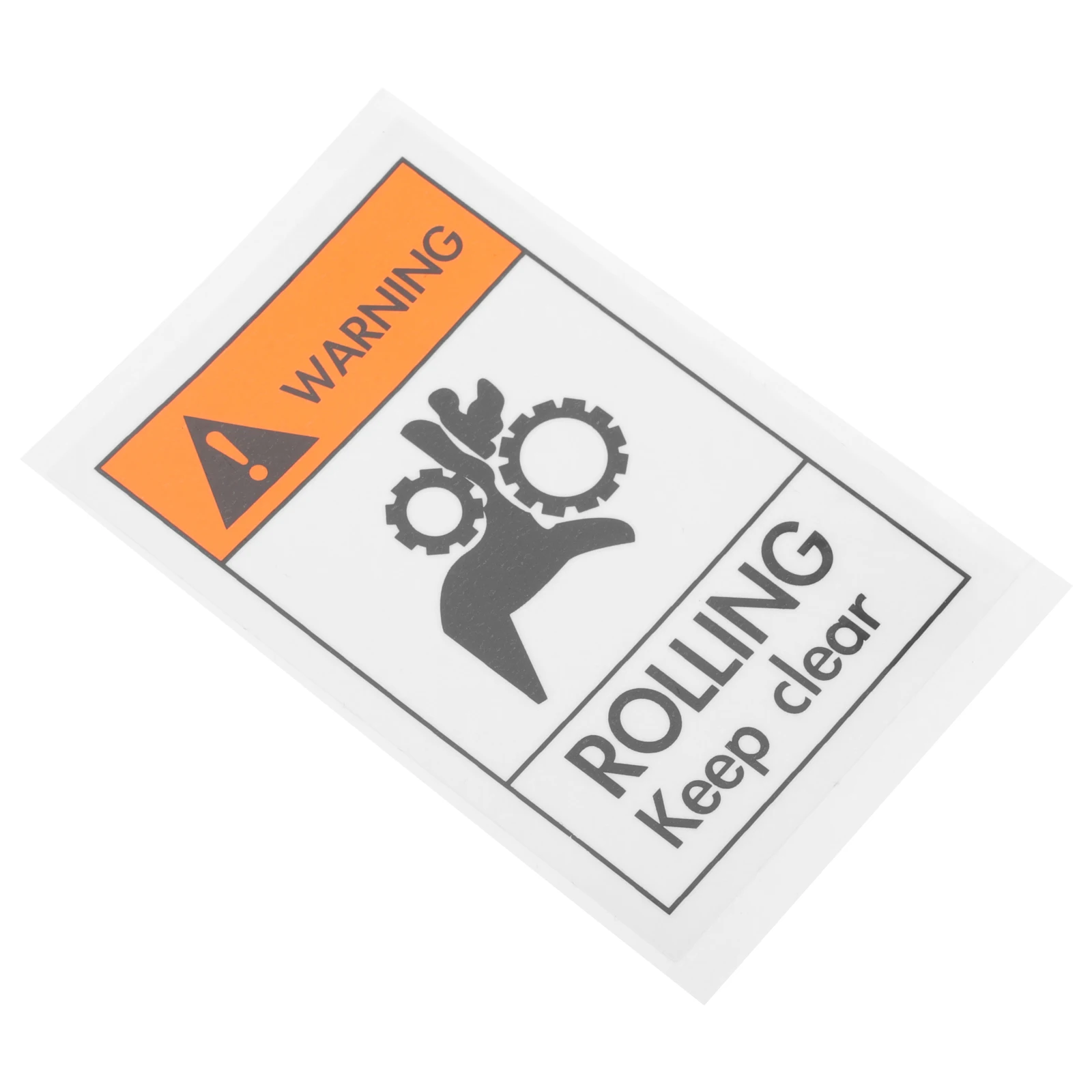 Warning Label Adhesive Sign Sticker Safety Hands Signs Caution Stickers Tape Danger Voltage