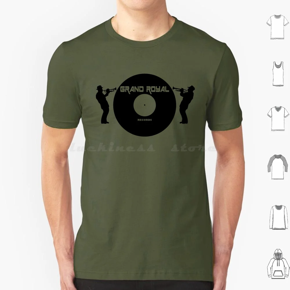 Grand Royal Records T Shirt Cotton Men Women DIY Print Grand Royal Boys Ill Communication Get It Together Check Your Head