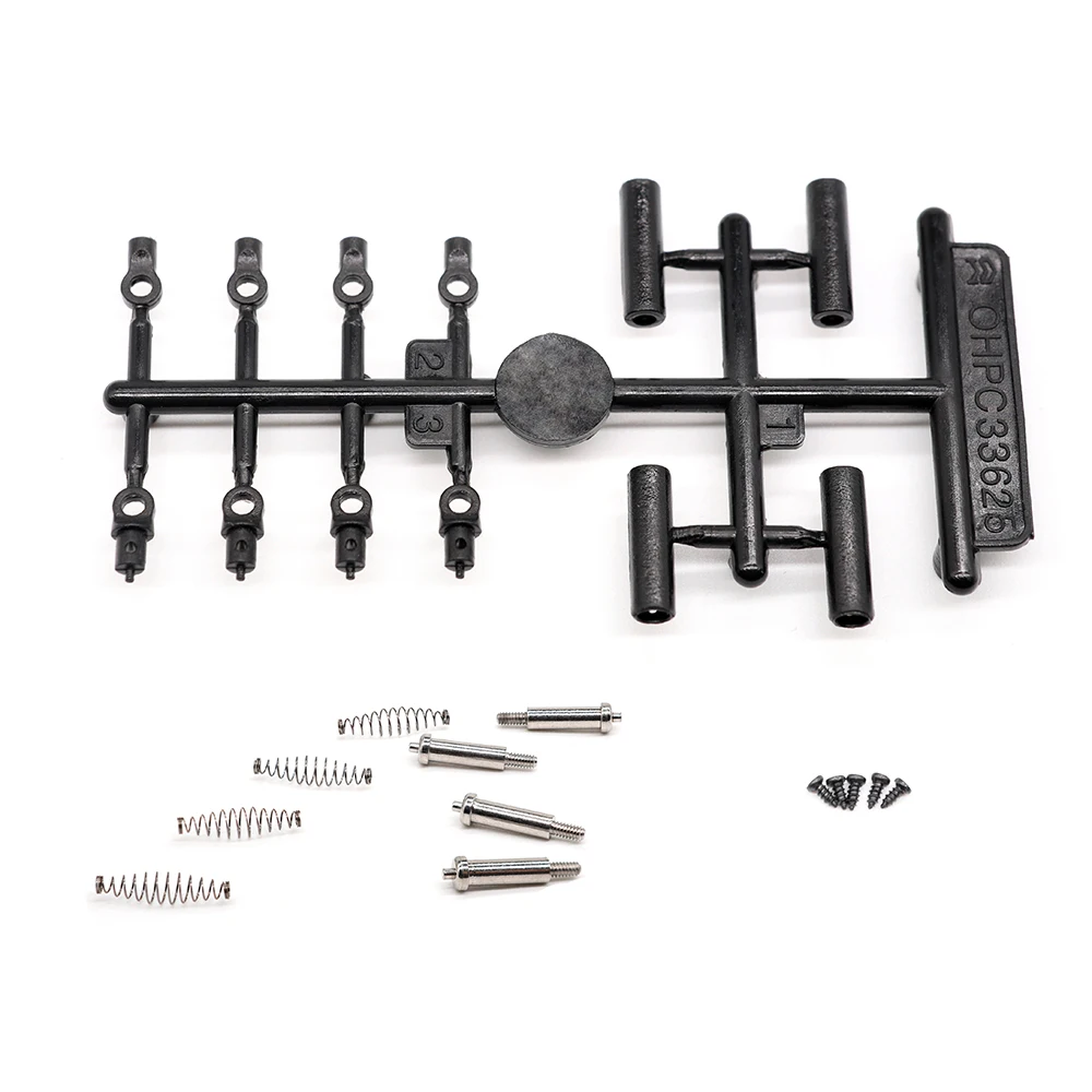 Orlando Hunter Model 1:32M01 MilitaryTruck Parts Suspension Damping Shock Absorber (No Damping Effect) Hardened Spring TA0053