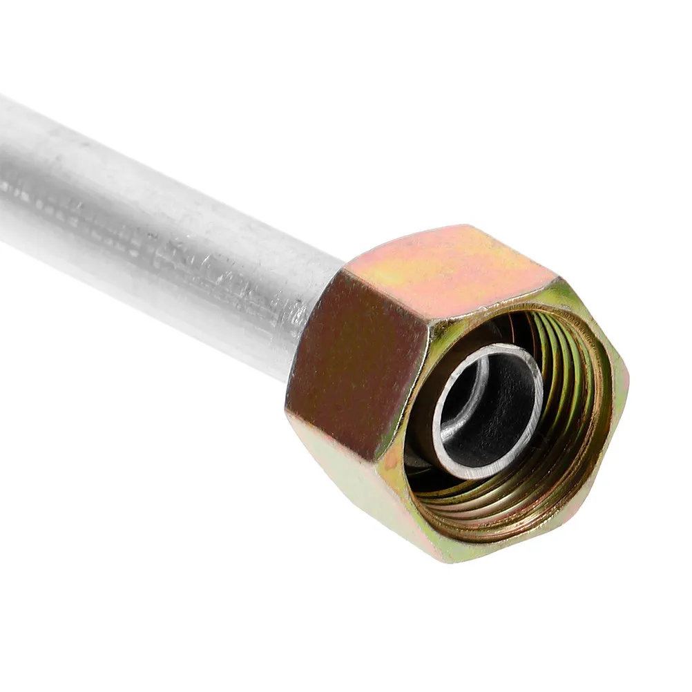 2Pcs Aluminum Air Compressor Exhaust Tube Replacement High Efficiency Noise Reduction Industrial Home Use Compressor Connecting