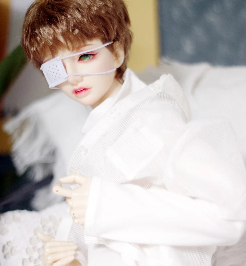 D03-P620 어린이 장난감 BJD DD SD MSD 1/3 SD17 삼촌 인형 사진 소품 옷 하이넥 긴팔 이너 셔츠 1개