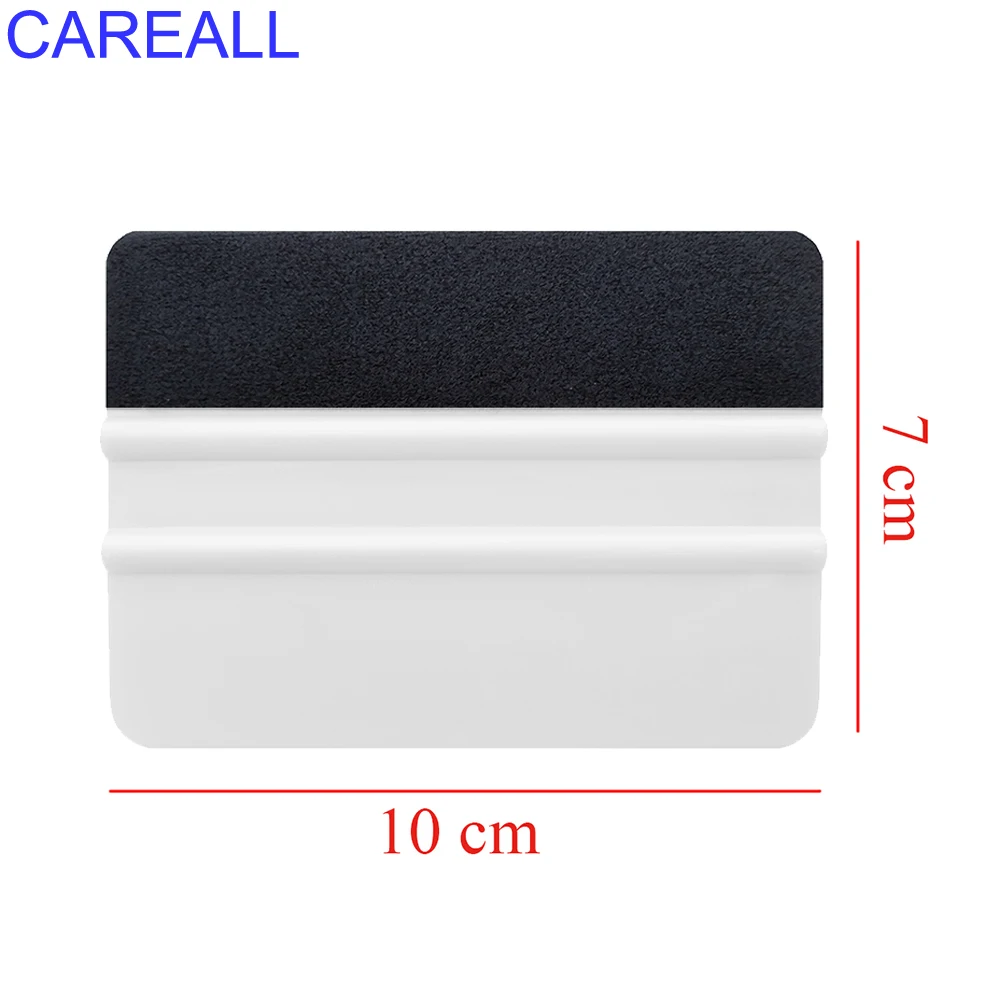 10pcs Felt Squeegee 10pcs Fabric Cloth Car Vinyl Wrap Decal Film Application Wallpaper Smooth Tool Window Tint Scraper
