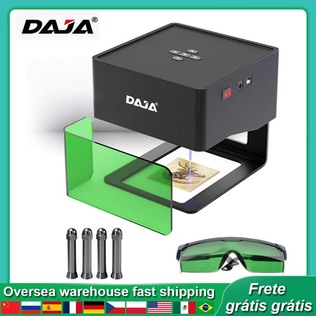 Daja dj6-レーザー彫刻機,CNC,DIYレーザー彫刻機,3000mW,高速ロゴ印刷 