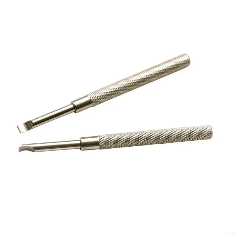 

2Pcs Watch Back Cover Opener Tool Metal Case Lifter Jewelry Repair Accessories N2UD