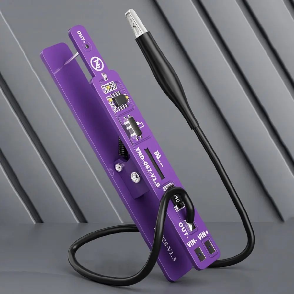 2 Modes Universal Battery Clip M191 One Click Power on All-in-One Power-On Clip Professional with Indicator Light