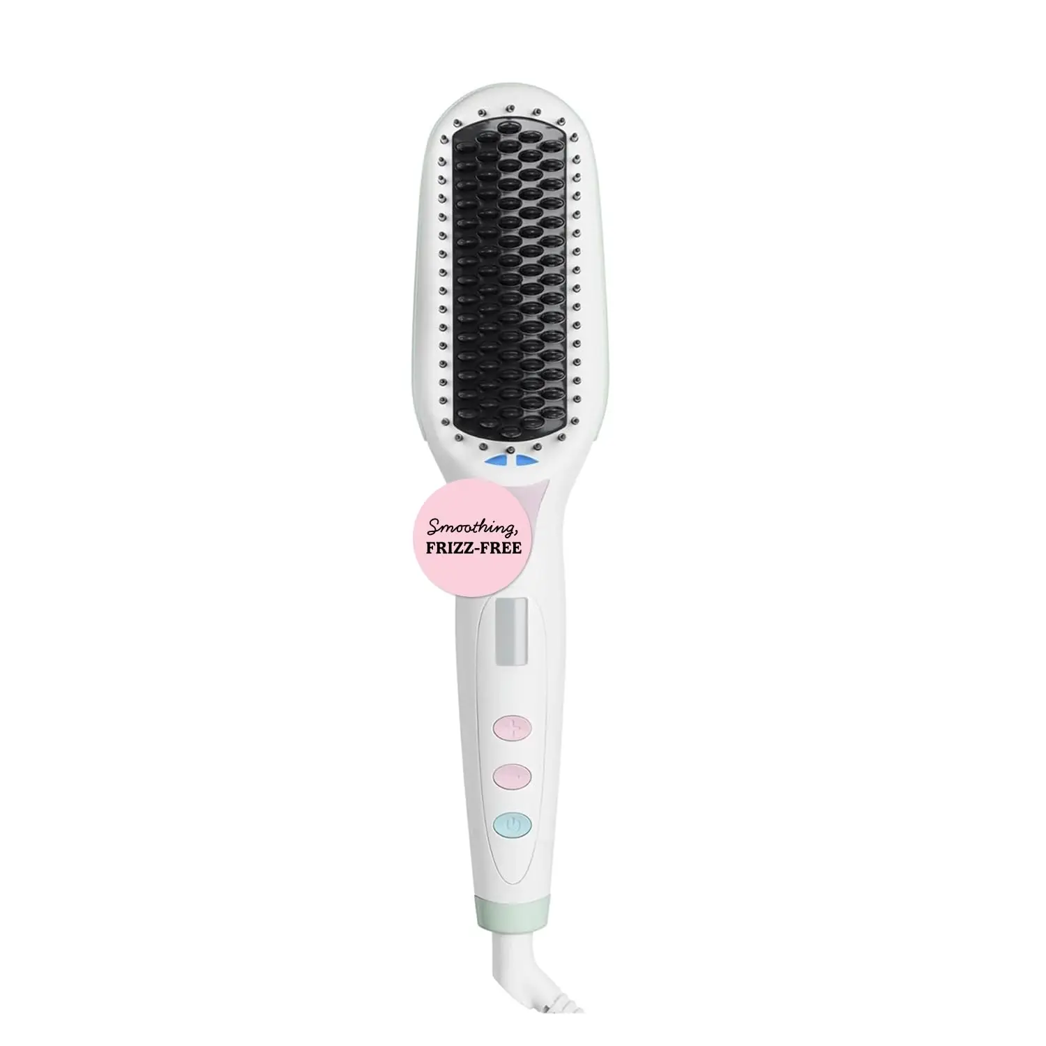 

Hair Straightener Brush, Hot Air Brush with Adjustable Heat, Nano Ceramic Ionic for Frizz-Free Styling, Worldwide Voltage