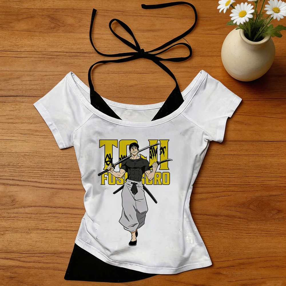 Camiseta Corta Jujutsu Kaisen, - Vintage Fashion For Sale reseña y precio