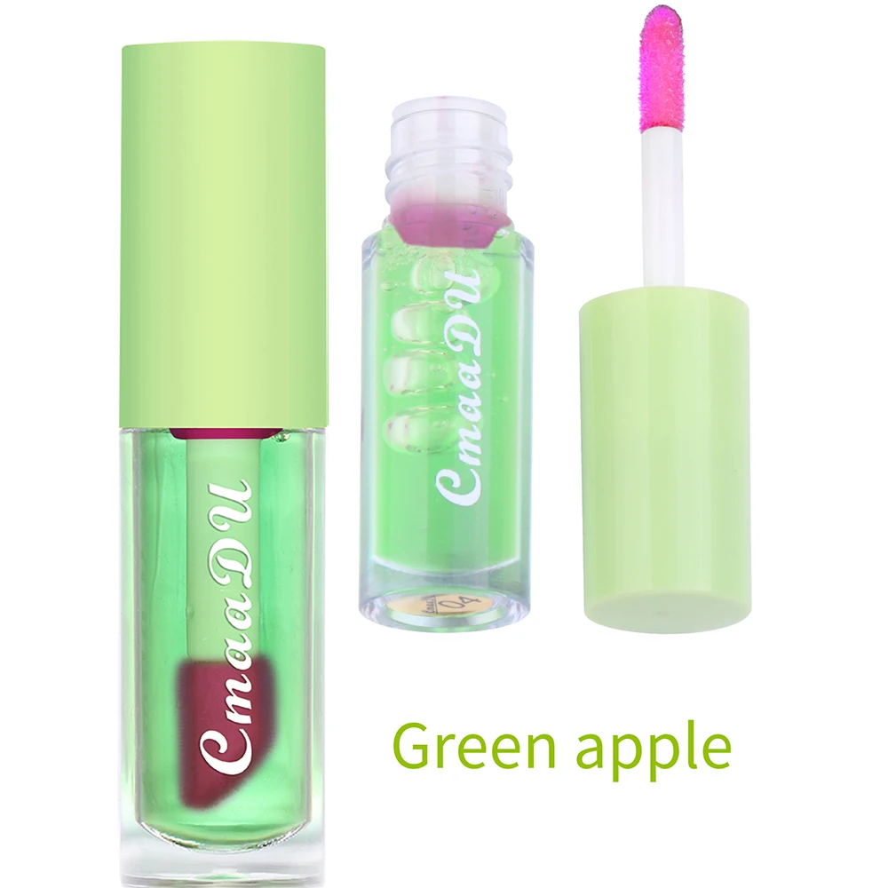 CmaaDu Green Apple Color Changing Lip Glaze Lasting waterproof non-stick cup moisture moisture not easy to fade