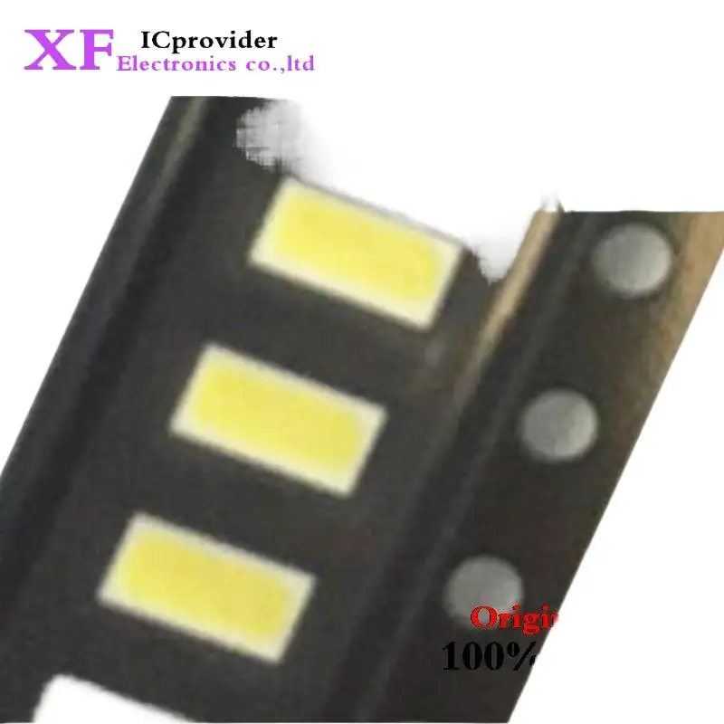 100pcs/lot 4020 SMD LED Beads Cold white 1W 6V 150mA For TV/LCD Backlight best quality.