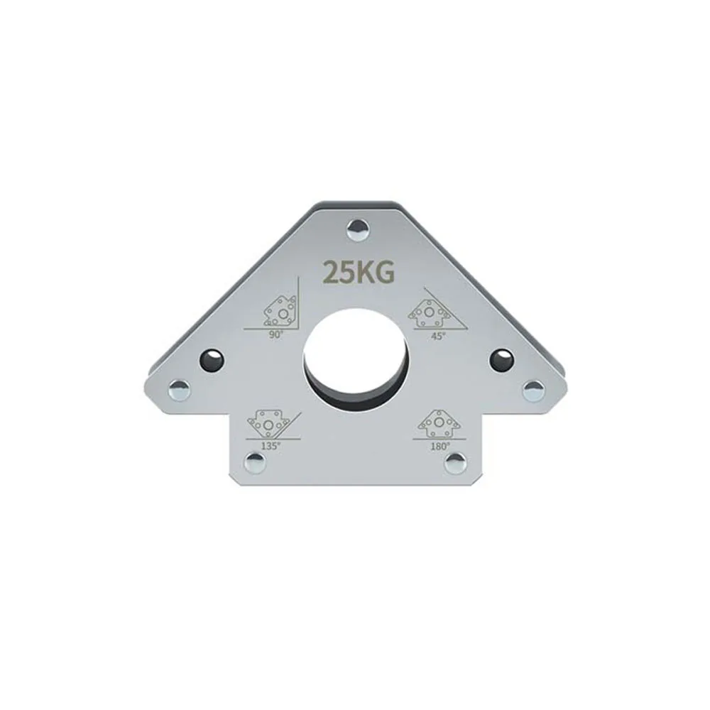 75kg Electric Welding Auxiliary Tools Magnetics Welding Positioning Tool Electric Welding Holder Right Oblique Angle Multi-angle