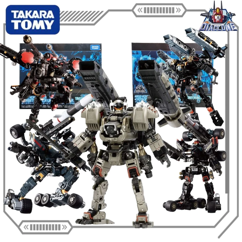 

TAKARATOMY Genuine Diaclone Anime Figure Tactical Mobile Action Figure Toys for Boys Gift Collectible Model Ornaments