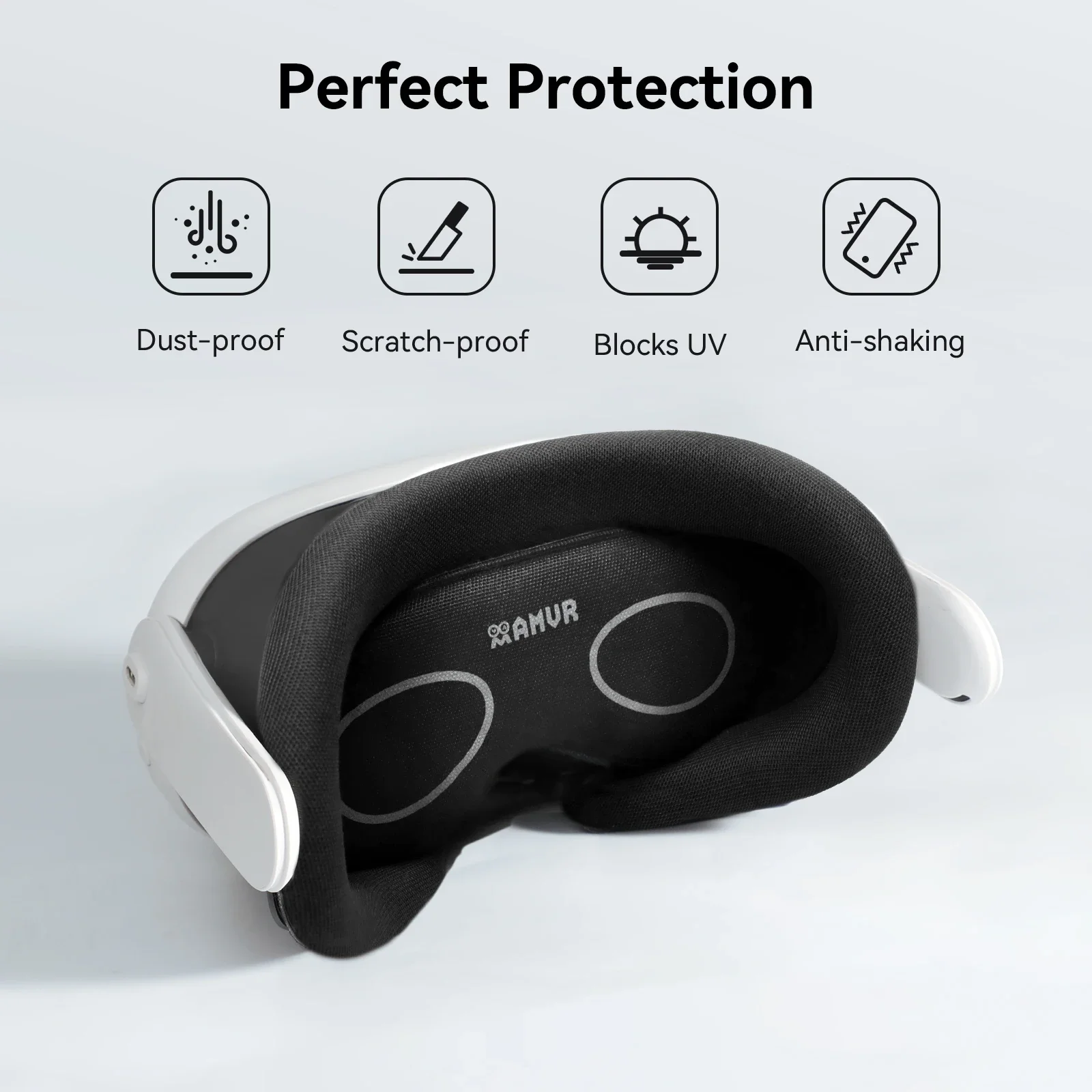 

2025VR Glasses Universal Dust Cover For Vision Pro/Meta Quest 3S/ Quest 3/2 Dust Scratch Resistant Lens Protector VR Accessories
