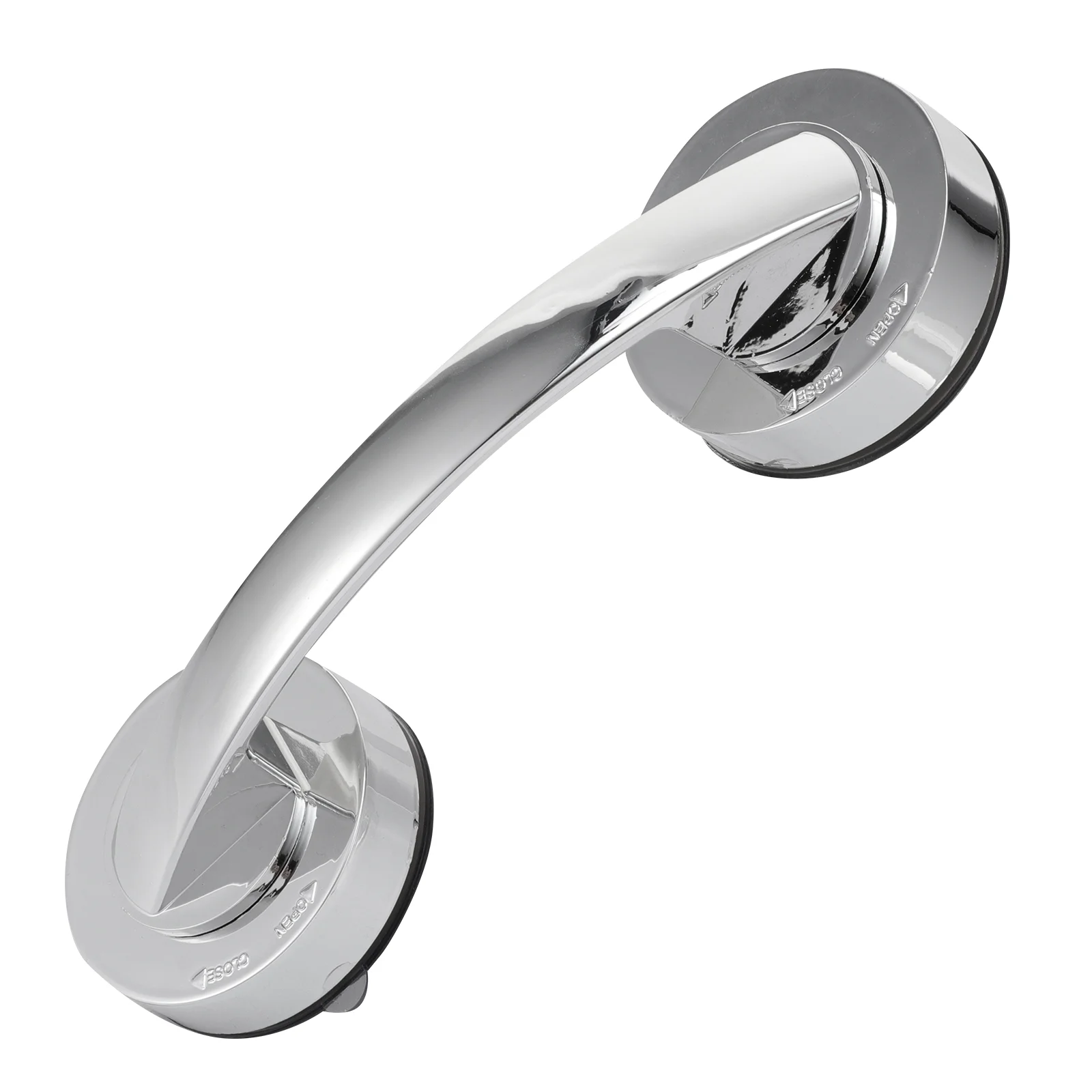 

No Punch Handle Cabinet Handles Rail Bar with Suction Cup Bathroom Door Pull Shower Sucker Grab Glass Plastic Grip Knob