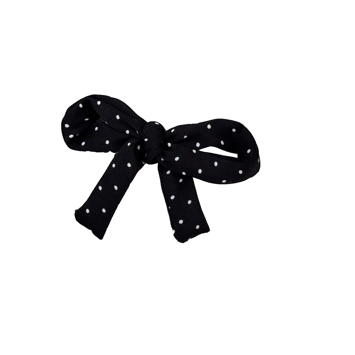 البولكا نقطة الانفجارات كليب أبيض وأسود دبوس الشعر الجانب الجبين القوس البسيط ثلاثي الأبعاد الكورية بطة بيل تنوعا #5