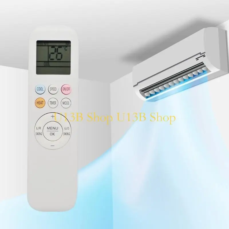 U13B Home Appliance Supplies Air Conditioning Remote Controller LCD Remote