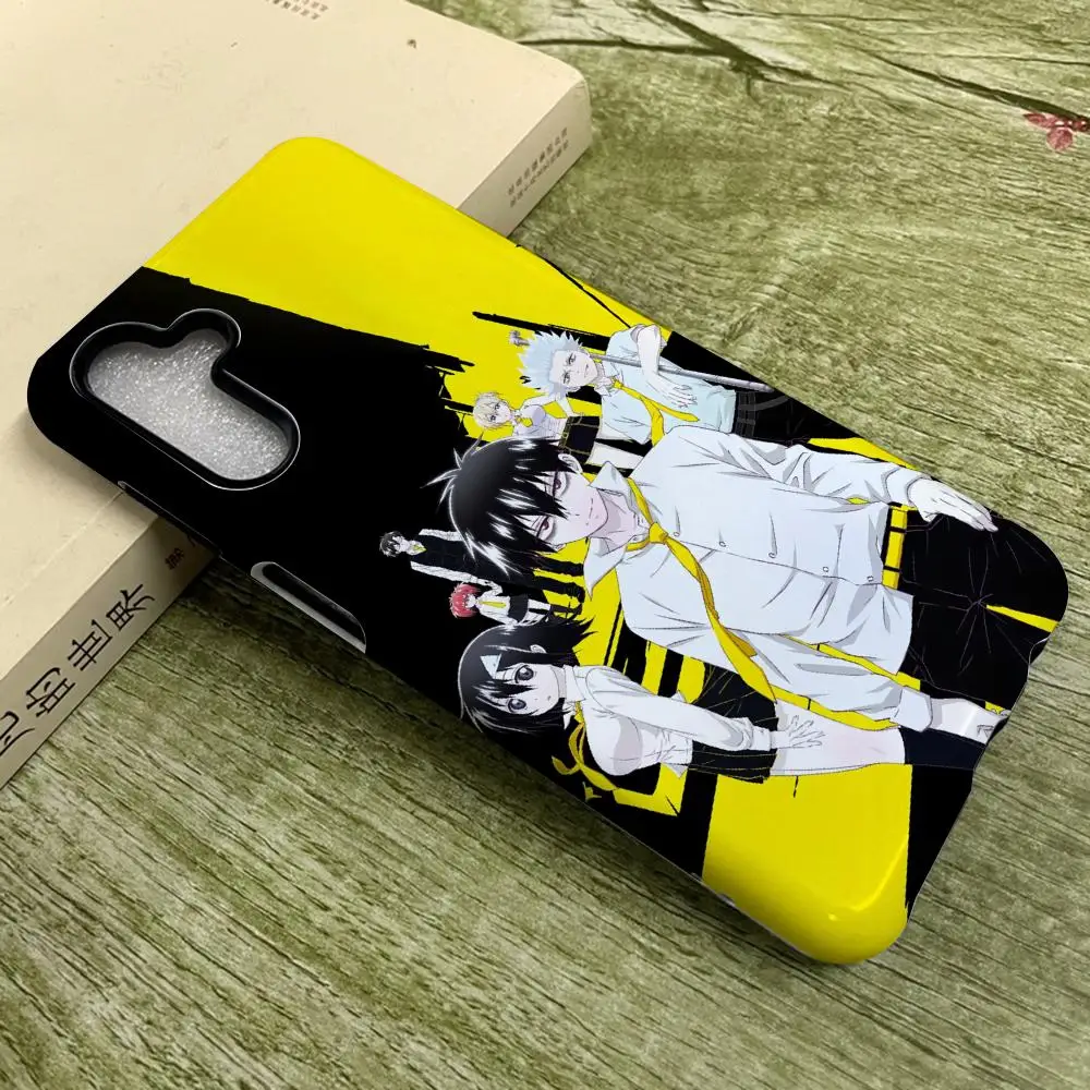 

B-BLOOD L-LAD Phone Case For SamsungS25 Film Shell GalaxyS24Ultra 23plus S22 21 A56 36 26 16 Luxury Double Layer Cover