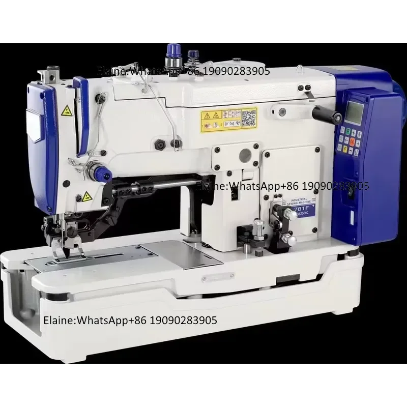 QK-781DF High Quality Integrated Direct Drive Flatbed Button Holing Industrial /Industrial Flat Buttonhole Machine