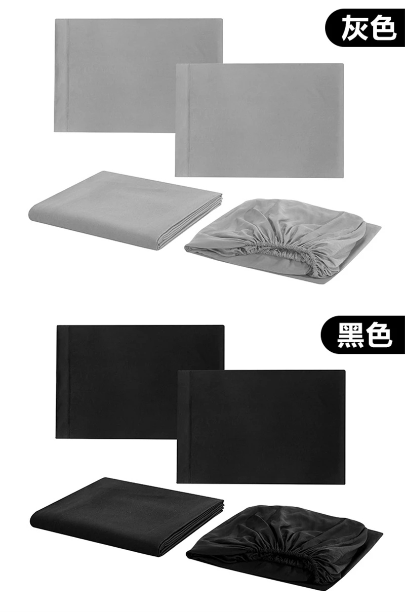 High-quality Simple King Size Bed Sheet Set Soft Comfortable Fitted Sheets Sets Queen Durable Bed Cover Mattress Protector Cover