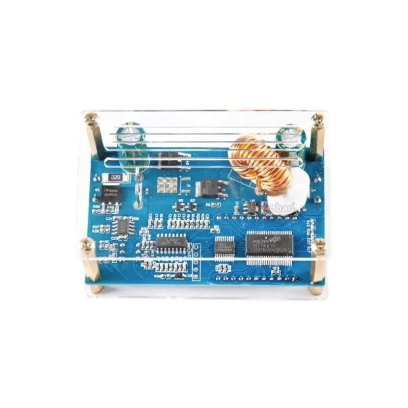 โมดูลเพิ่มแรงดันไฟฟ้า ZK-S5X และกระแสไฟคงที่ของแท้10-50V/5A จอแสดงผล LCD