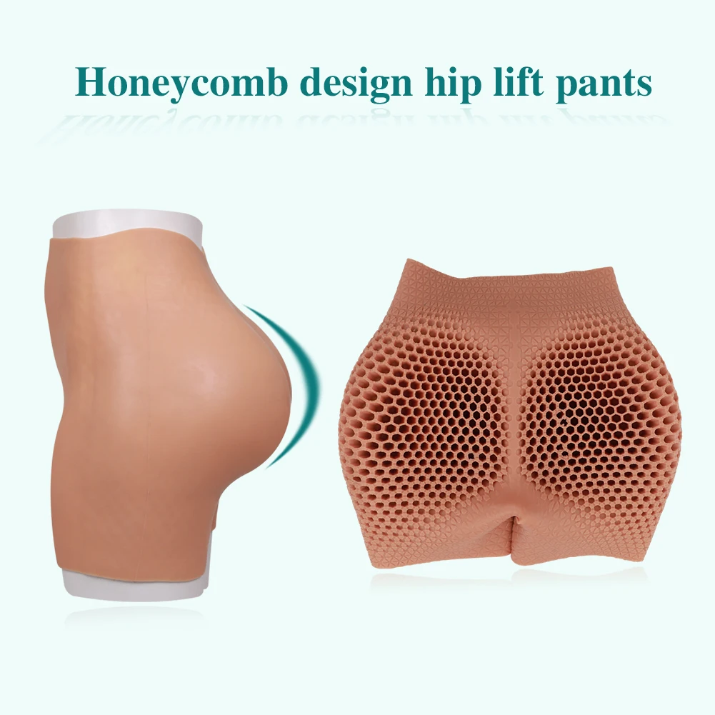 

Dokier Fake Butt Silicone Buttock Silicone Pants New Honeycomb Design Butt Lifting cosplay drag queen Crossdresser Transgender