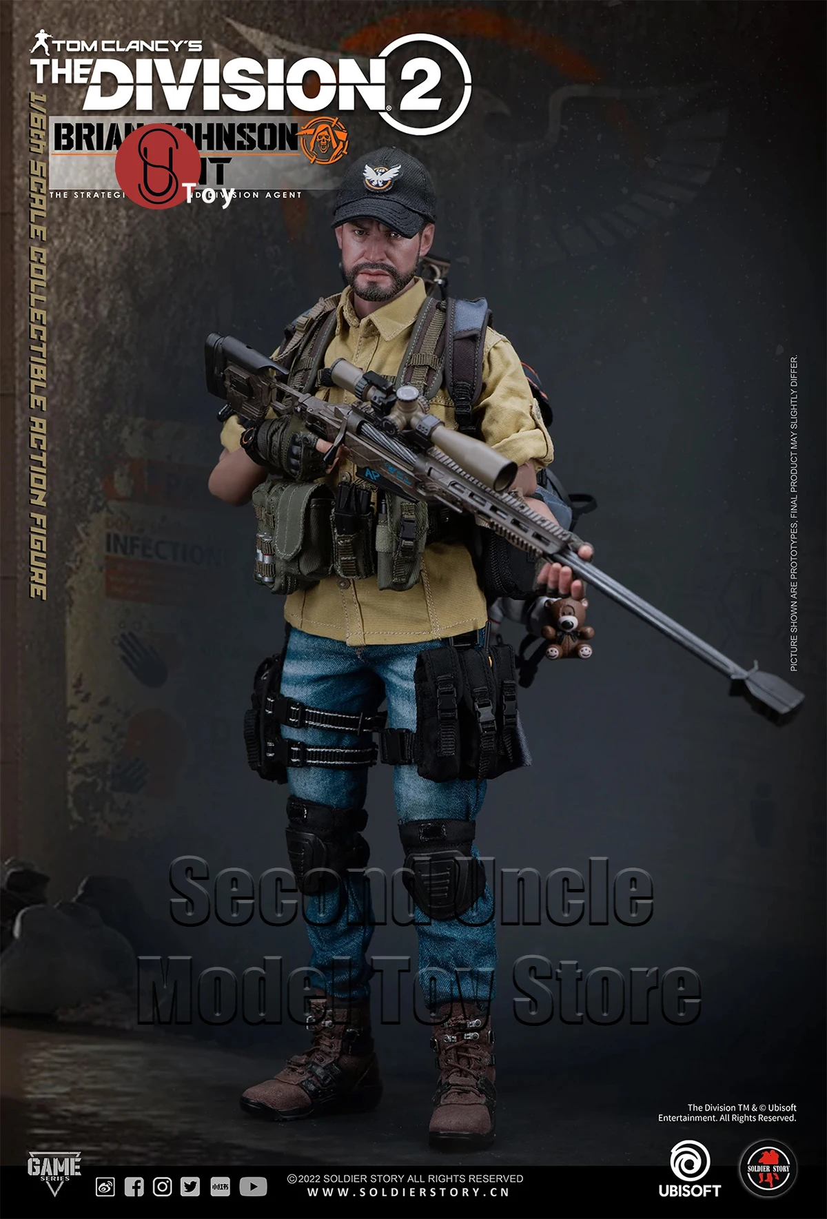 

SOLDIER STORY SSG-006 1/6 Scale Collectible Agent Brian Johnson Action Figure 12-inch Male Soldier Figure Full Set Model Toys