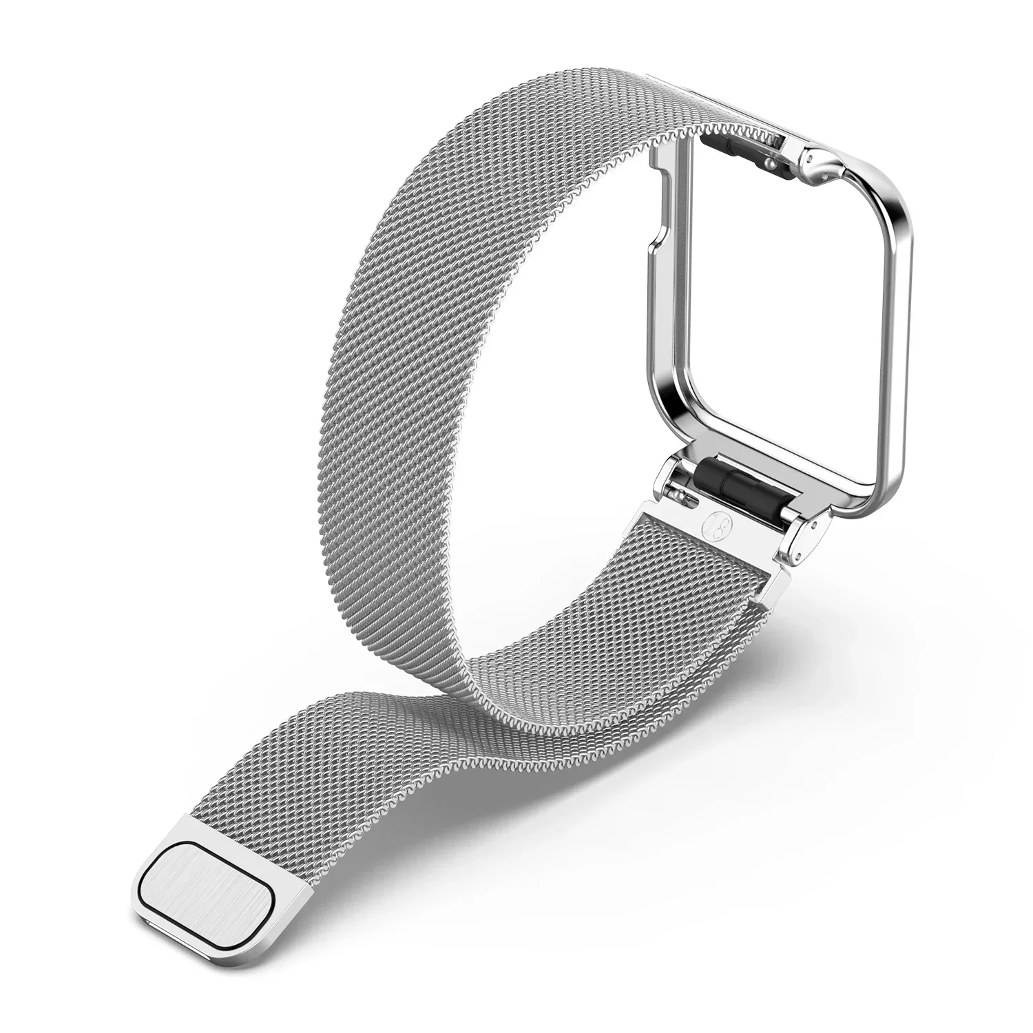 For Redmi Watch 3 Active Metal bracelet for Redmi Watch 3 Lite Band Cover Strap Xiaomi Watch 3 Magnetic loop+Case