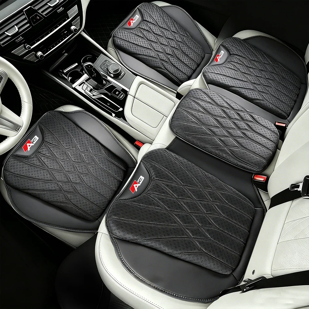 

Car Seat Cushion For Audi A1 Sportback A3 A4 A5 A6 A7 A8 Q3 Q7 Q8 TT Ice Silk Seat Cover All-Season Rear Seat Protector Pad