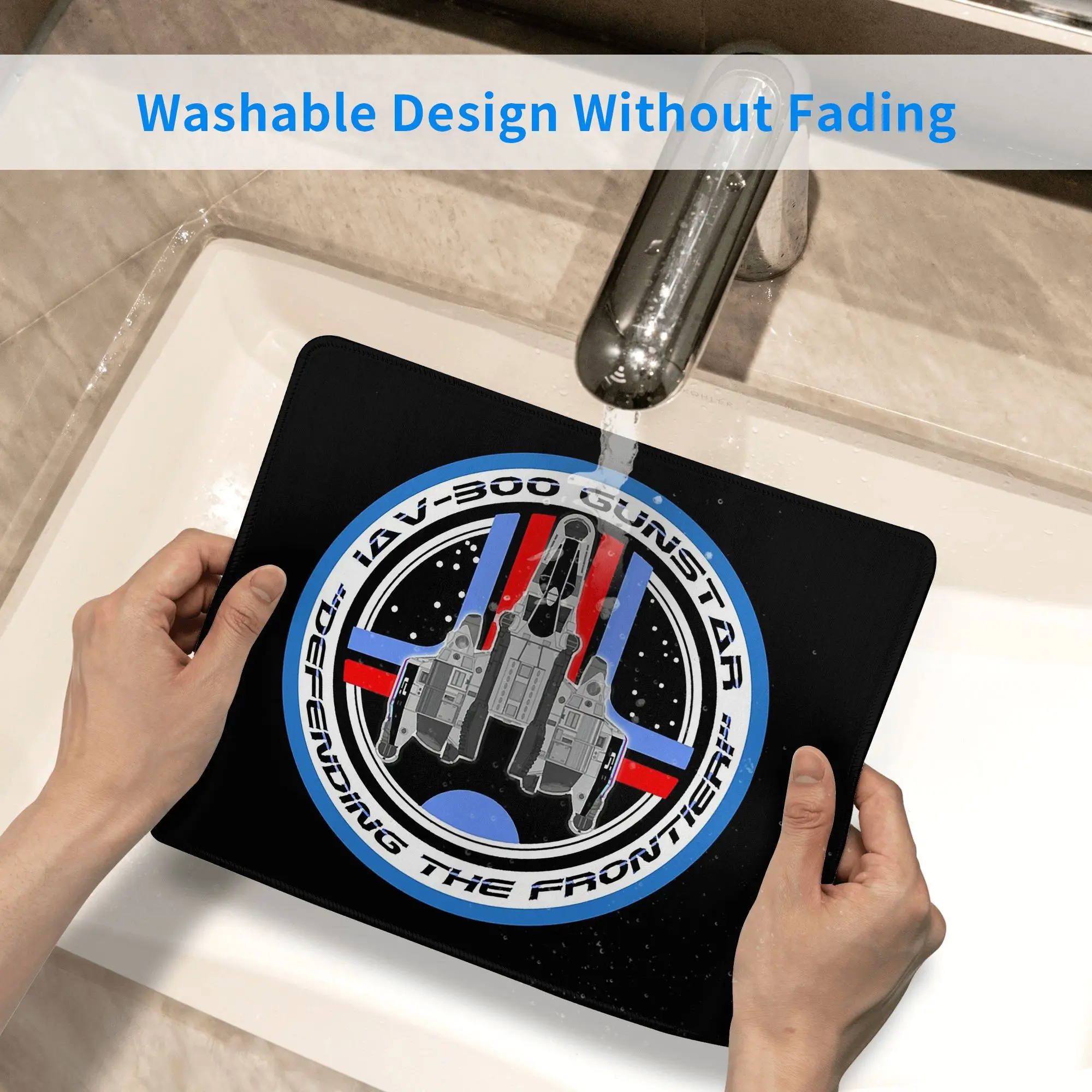 마지막 스타파이터 건스타 사랑해요 ﻿   마우스 패드 컴퓨터 키보드 마우스 매트 게이머 PC 노트북 책상 매트 사무실 테이블 매트