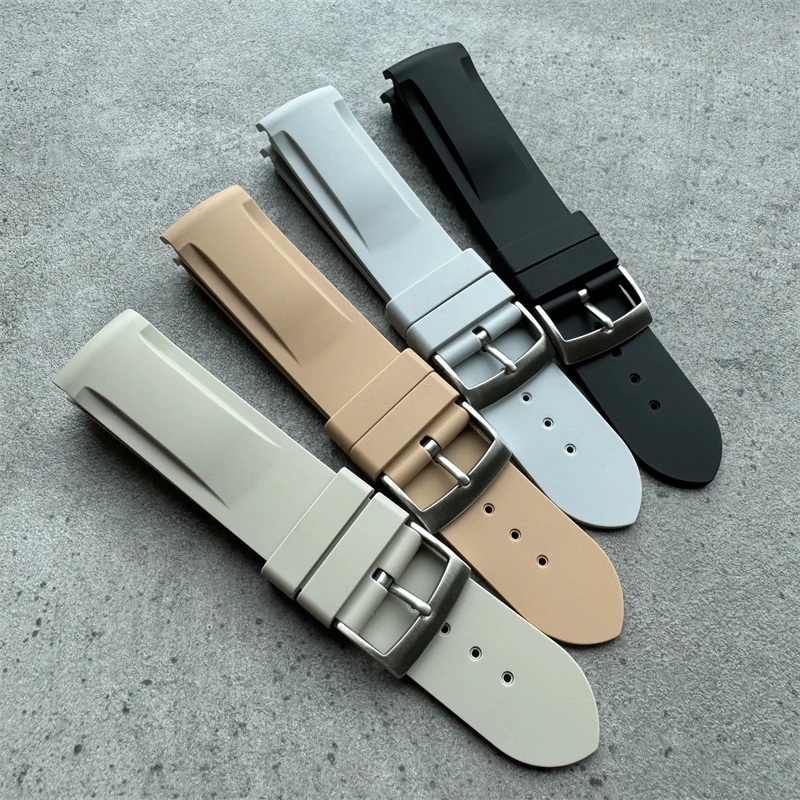 

Hot Fashion Sport Silicon Watchband Black Grey Brown Red Rubber Watch Strap for Omega X Swatch Moonswatch Watches