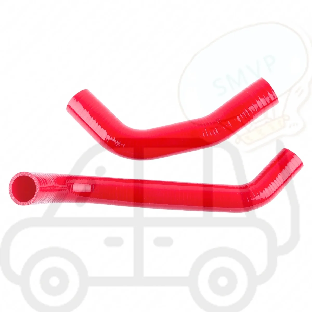 

2PCS 3PLY For 1965 1966-1966 PONTIAC GTO/TEMPEST/LEMANS 5.3L Silicone Radiator Hose Kit Coolant Pipe Tube Performance Car Tools