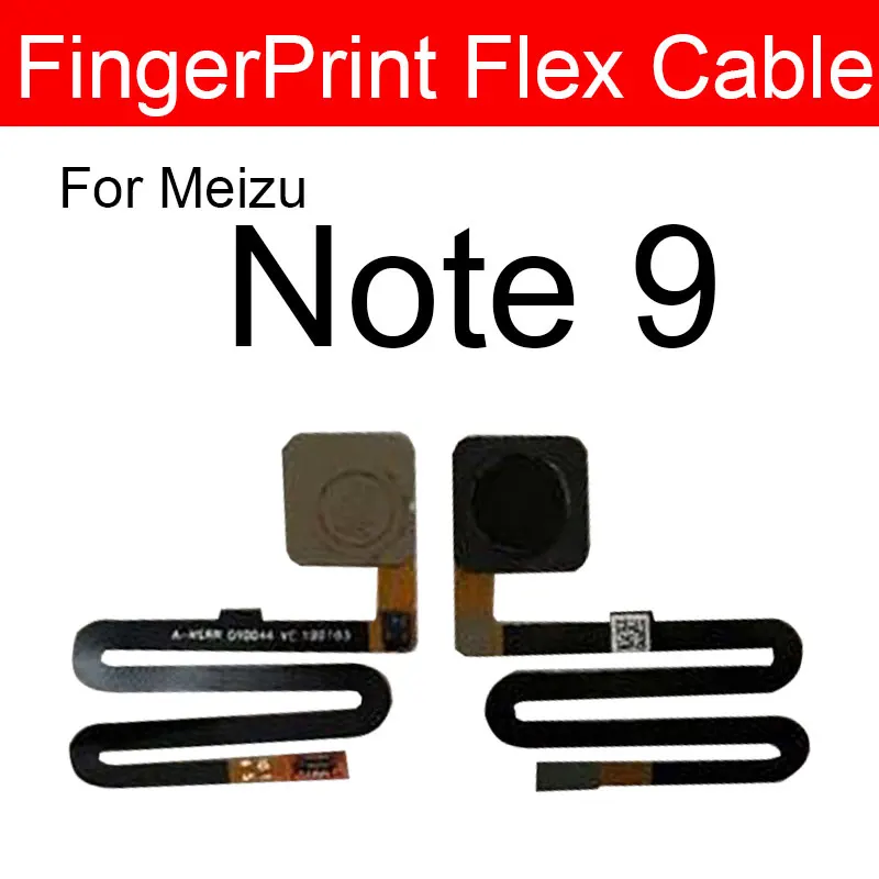 

Back Home Button FingerPrint Flex Cable For Meizu Note 9 Note9 M923Q Sensor Touch ID Fingerprint Flex Ribbon Replacement Parts