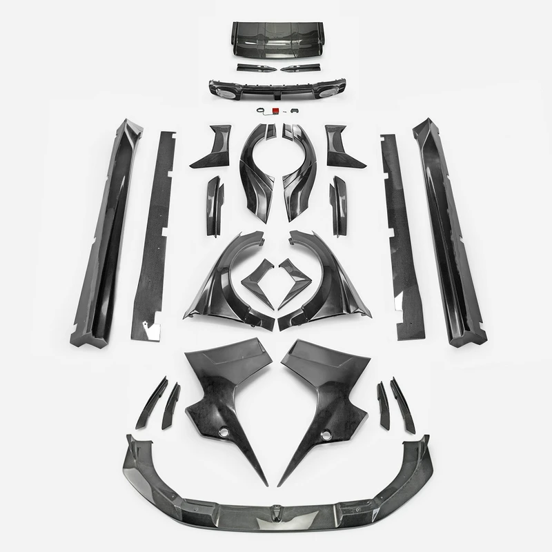 Stanceworkz Spec-LM Side Skirt Extension for Audi RS3 S3 8V Car Body Kits