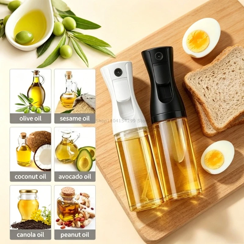 200/300/500ml Oil Spray Bottle BBQ Cooking Olive Oil Sprayer