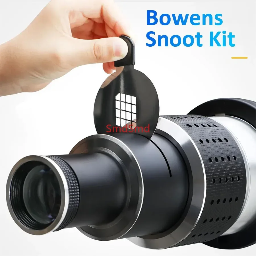 Mount Spotlight Conical Optical Snoot kit, Photography Studio Lighting Accessory Compatible for Aputure Amaran Godox Neew